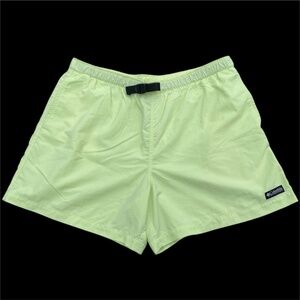 Columbia Sportswear Women's XL Bright Pastel Neon Yellow Hiking Shorts